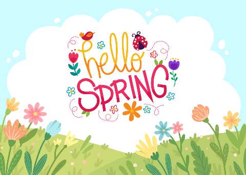 Preview for Hello-spring-illustration-template-cf60d
