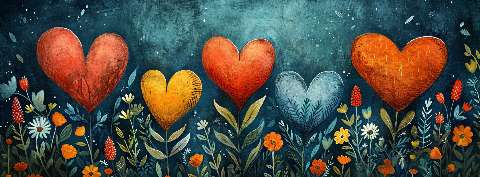 Preview for Hearts-among-wildflowers-valentines-facebook-template-e47fd