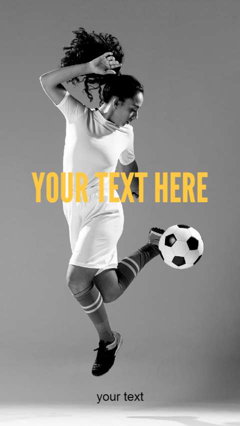 Preview for Soccer-player-kicking-ball-template-ade9e