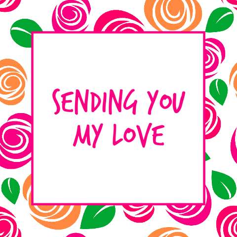 Preview for Sending-you-my-love-greeting-card-template-6cff6