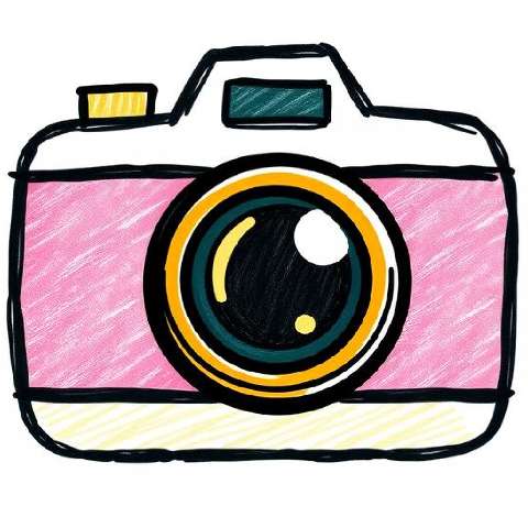 Preview for Hand-drawn-pink-camera-aiappiconstyle-template-26e91