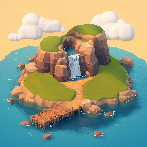 Thumbnail for Sunset Tiny Island