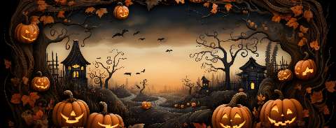 Preview for Halloween-spooky-night-scene-halloween-social-template-78a1b