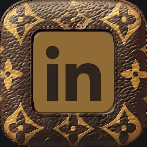 Preview for Luxury-linkedin-icon-louis-vuitton-template-54bcf