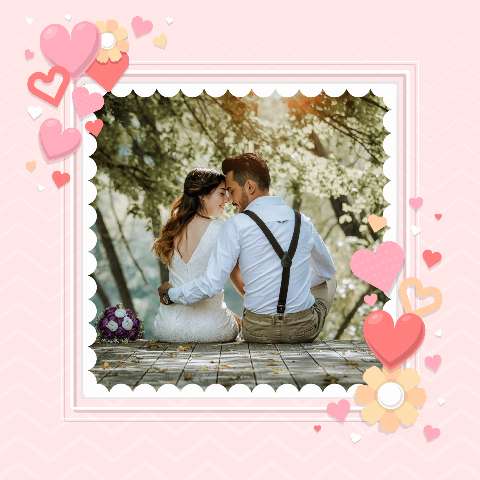 Preview for Romantic-wedding-moment-valentines-day-template-e67fc