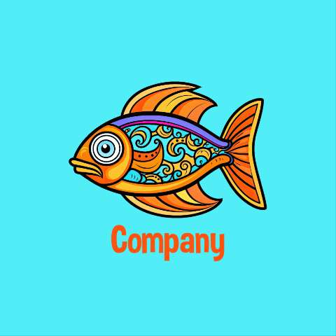Preview for Colorful-fish-logo-design-logo-animal-template-7cf30