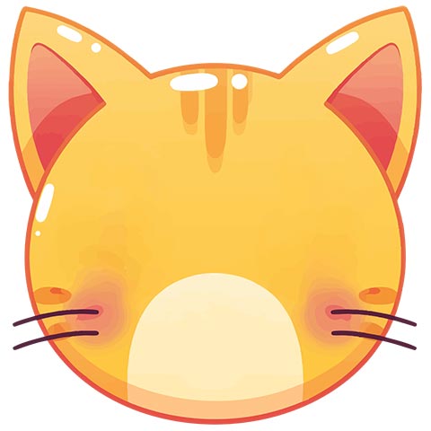 Preview for Cartoon-cat-face-illustration-emoji-animal-template-dbd03