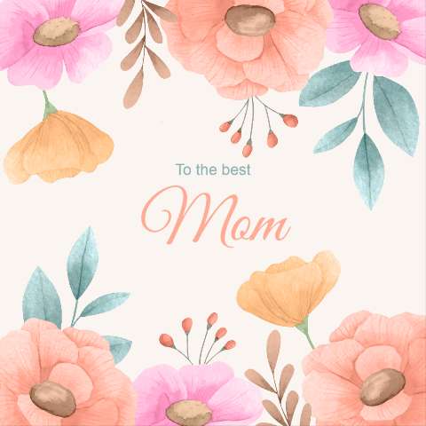 Preview for Mothers-day-floral-card-template-e9250