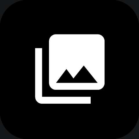 Preview for Simple-image-icon-design-dark-icon-template-001df