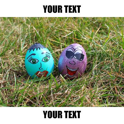 Preview for Easter-eggs-monster-faces-easter-meme-template-dbb8f