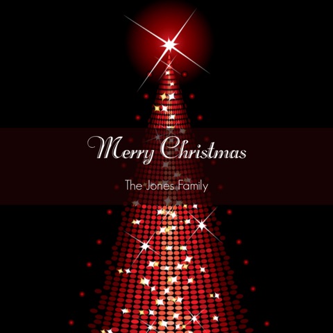 Preview for Merry Christmas From The Jones Family Template