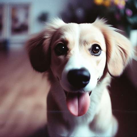 Preview for Adorable Puppy Portrait Design Template