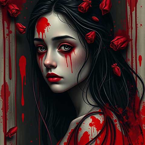 Preview for Dark-beauty-haunting-portrait-aistylized-template-58ae6