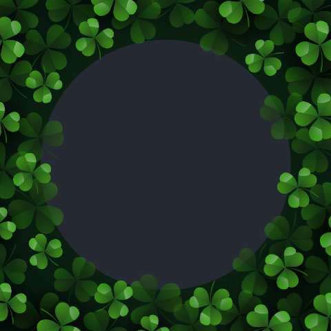 Preview for Shamrock-frame-template-st-patricks-e90fa