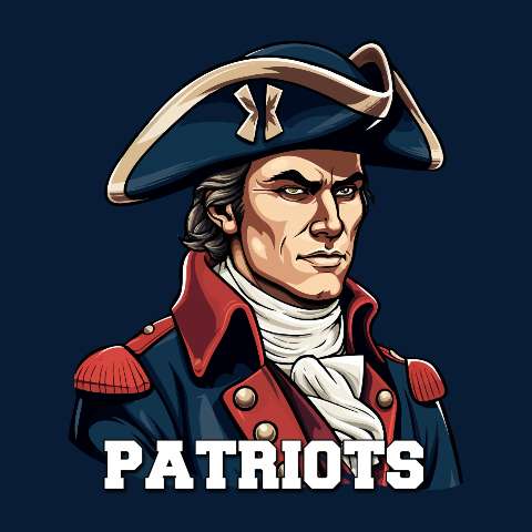 Preview for Patriots-illustration-logo-mascot-template-33904