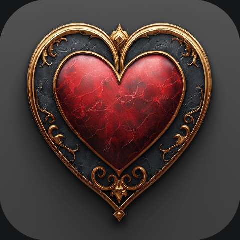 Preview for Luxury-heart-icon-design-love-app-template-c9801