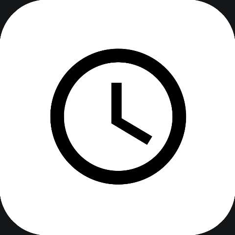 Preview for Clock-icon-design-light-icon-template-3e57f