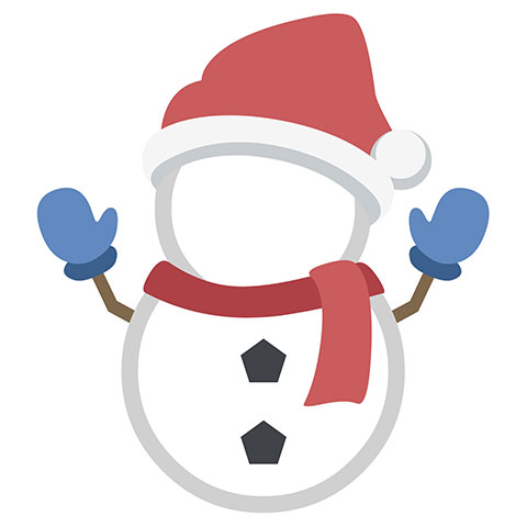 Preview for Festive-snowman-illustration-emoji-body-template-f0666