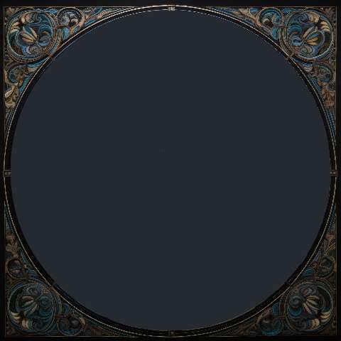 Preview for Ornate-circular-frame-design-classic-frame-template-ae8f5