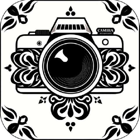 Preview for Ornate-camera-illustration-aiappiconstyle-template-3efa0