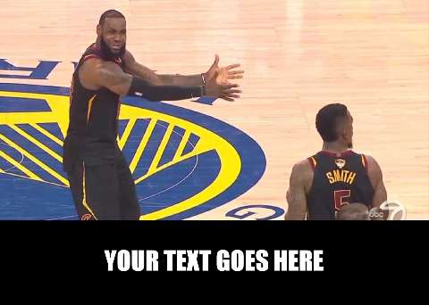 Preview for Nba-players-on-court-lebron-template-c7147