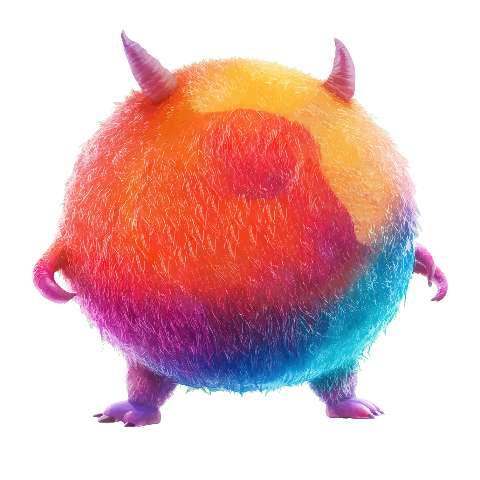 Preview for Colorful-furry-monster-colorful-monster-template-fe440