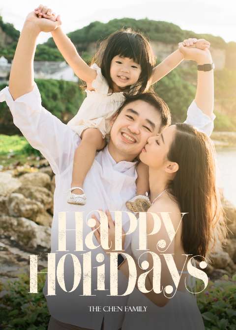 Preview for Happy-holidays-chen-family-christmas-card-template-869d4