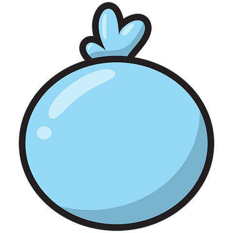 Preview for Blue-cartoon-bomb-object-emoji-template-18b0e