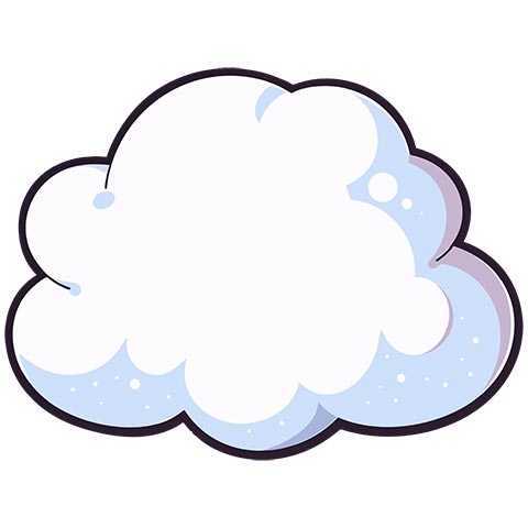Preview for Cartoon-cloud-illustration-object-emoji-template-a5b62