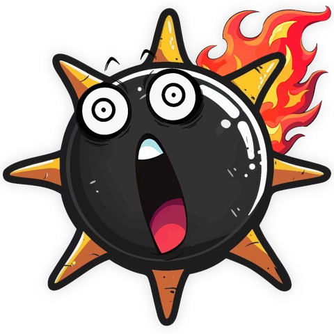Preview for Cartoon Sun Character Design Template