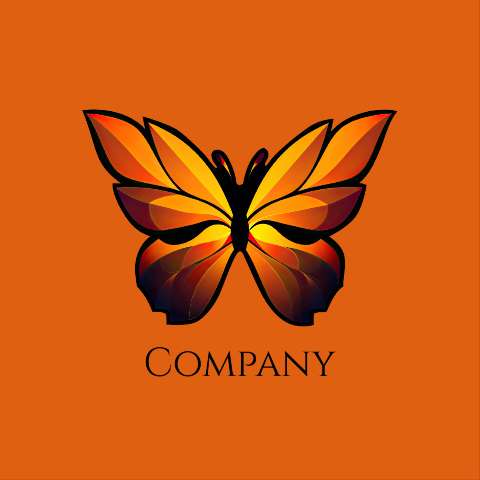 Preview for Butterfly-company-logo-design-logo-animal-template-0093b