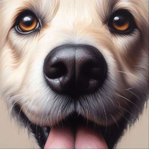 Preview for Adorable Dog Portrait Template
