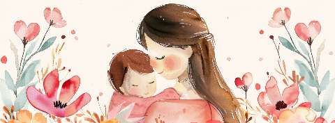 Preview for Mother-child-watercolor-illustration-mothers-day-template-ca8b4