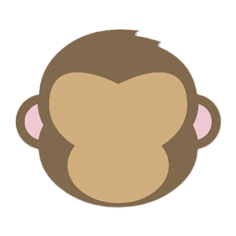 Preview for Cartoon-monkey-face-icon-emoji-animal-template-672ef