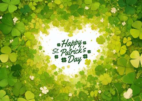 Preview for Happy-st-patricks-day-shamrocks-template-b2cd6