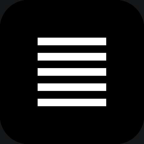 Preview for Text-alignment-icon-design-dark-icon-template-2e711