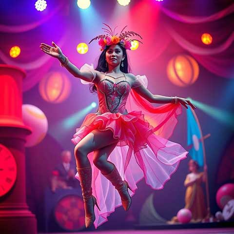 Preview for Stage-performance-art-aistylized-template-09580