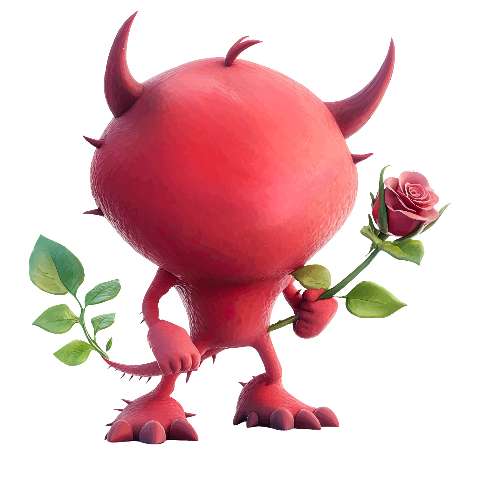 Preview for Red-devil-character-roses-character-monster-template-393c3
