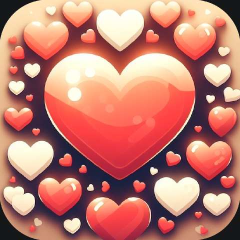 Preview for Heart-icon-collection-love-app-template-16813