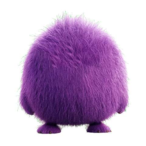 Preview for Purple-fuzzy-creature-fuzzy-monster-template-b7978