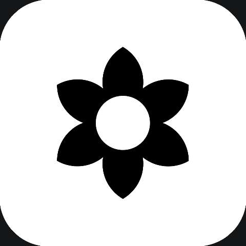 Preview for Simple-flower-icon-design-light-icon-template-163cf
