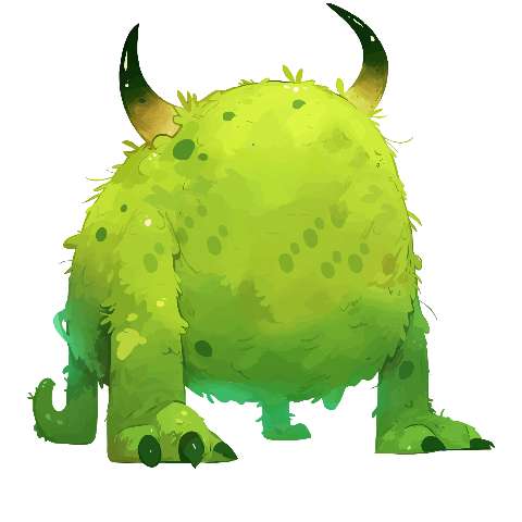 Preview for Green-monster-illustration-art-large-monster-template-1986f
