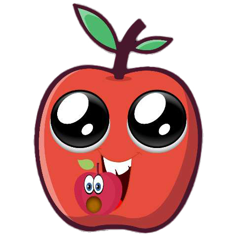 Preview for Cartoon-apple-character-emoji-creatures-template-f0c71