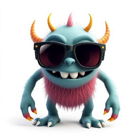 Preview for Fun-cartoon-monster-aimonsterstyle-template-0623c