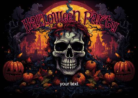 Preview for Halloween-party-invitation-template-halloween-post-4da6b