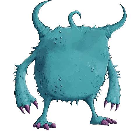 Preview for Fantasy-monster-illustration-whimsical-monster-template-b79e0