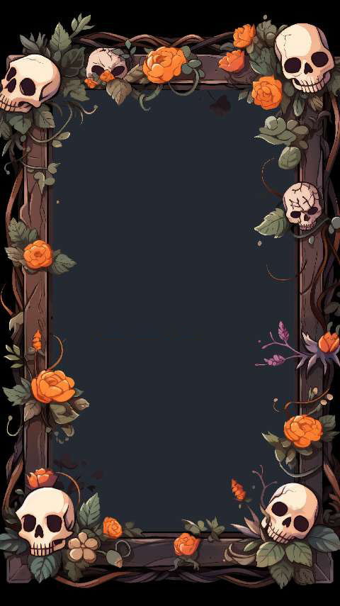 Preview for Halloween-frame-design-template-a3444