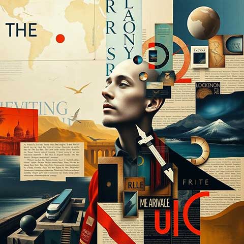 Preview for Surreal-collage-artwork-aiunique-template-a9549