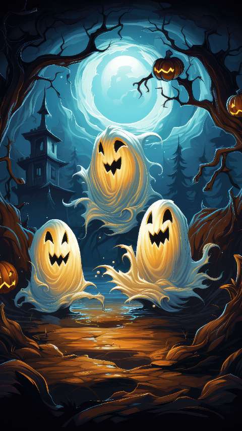 Preview for Halloween-ghostly-spirits-halloween-story-template-0c671