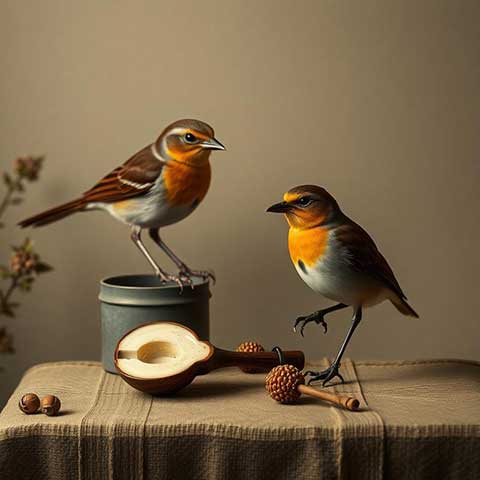 Preview for Birds-on-table-with-acorns-aiphotography-template-d5bd7